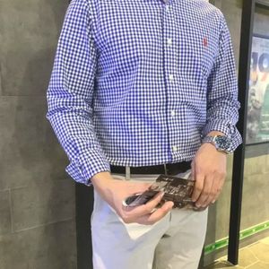 폴로 깅엄체크 셔츠 새상품