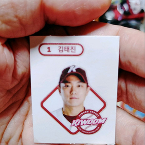 키움 히어로즈 김태진 띠부씰