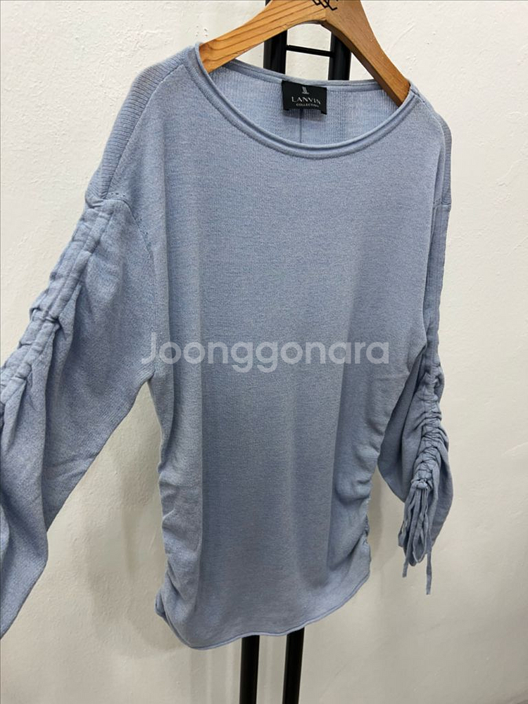 정품) 랑방 한섬 린넨 니트 90F--1