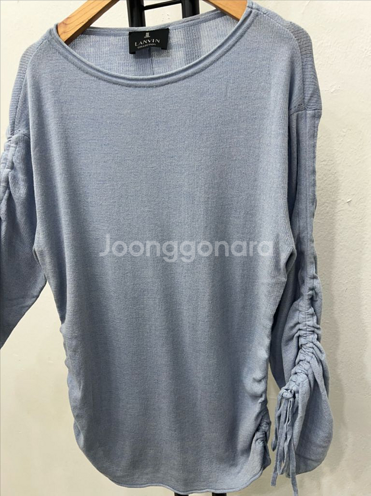 정품) 랑방 한섬 린넨 니트 90F--3