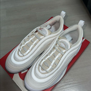 정품)나이키 에어맥스 97 QS white 270