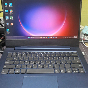 레노버 14인치노트북 i7-8g-256g 블루색상
