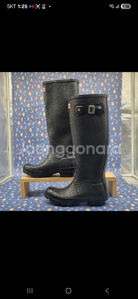 헌터 레인부츠 uk3 220--0