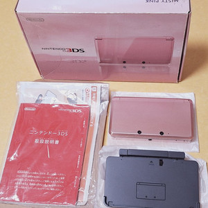미품급 닌텐도3ds 핑크 삼다수 레트로랜드 dslite