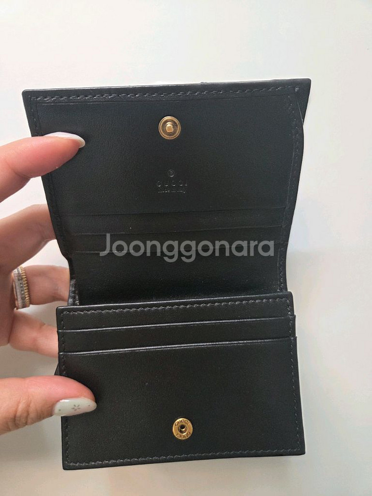 여성 구찌 반지갑 팝니다--0