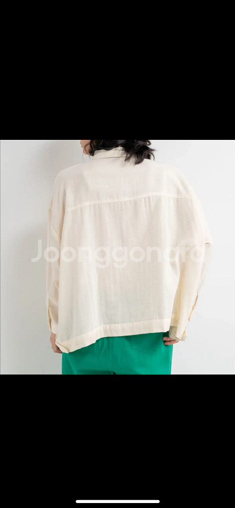 MMO 더블 거즈 코지 인디아 코튼 블라우스--2