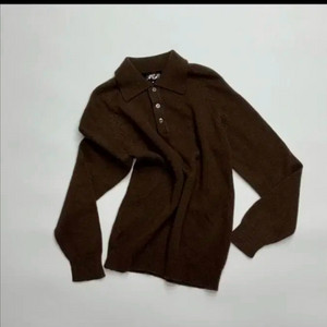 빈티지 카라 니트