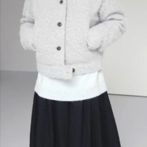 에프터먼데이 모헤어 봄버 자켓