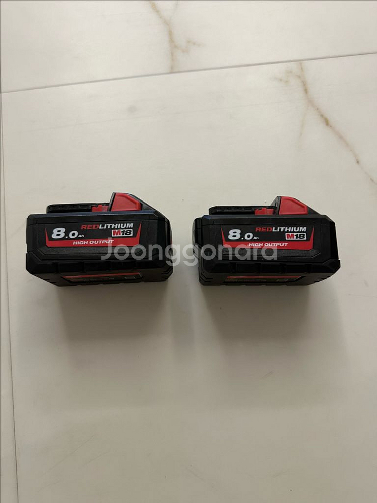 밀워키 M18 FHP (HD8.0Ah배터리 2개+본체)--4