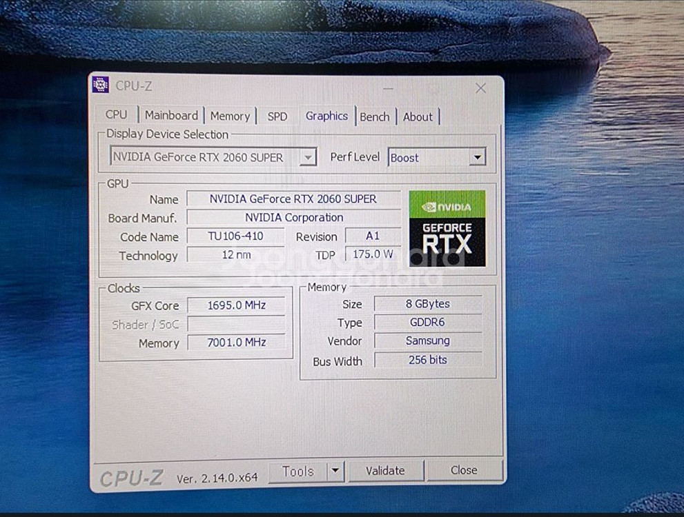 갤럭시 rtx2060 super 8G 화이트 판매합니다--1
