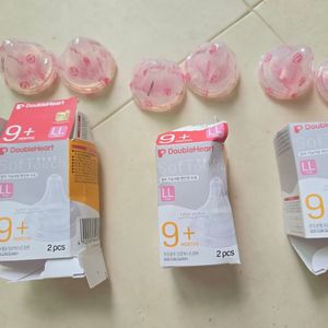 더블하트 젖꼭지 LL 새상품