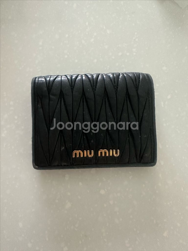미우미우 반지갑 정품보장--0