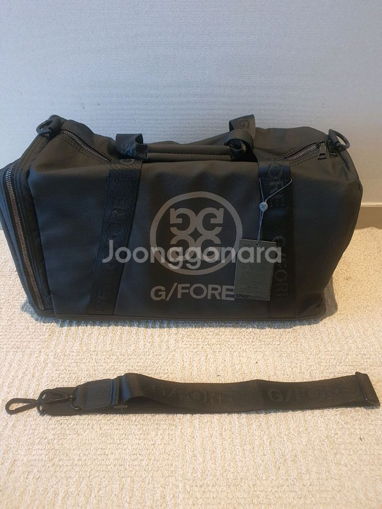 지포어골프백 캐디백 보스턴백 세트 스컬 블랙--8
