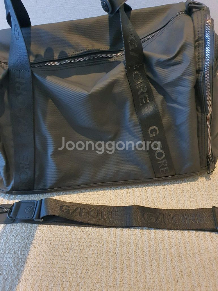 지포어골프백 캐디백 보스턴백 세트 스컬 블랙--9