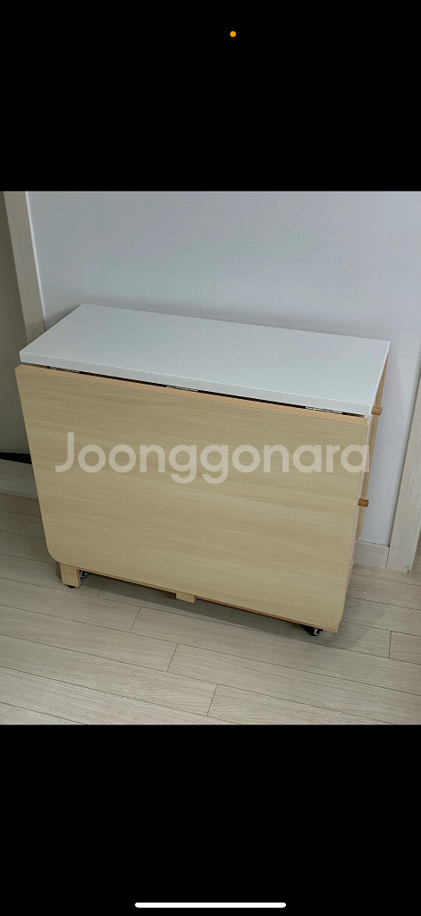 접이식테이블 수납가능 바퀴--2