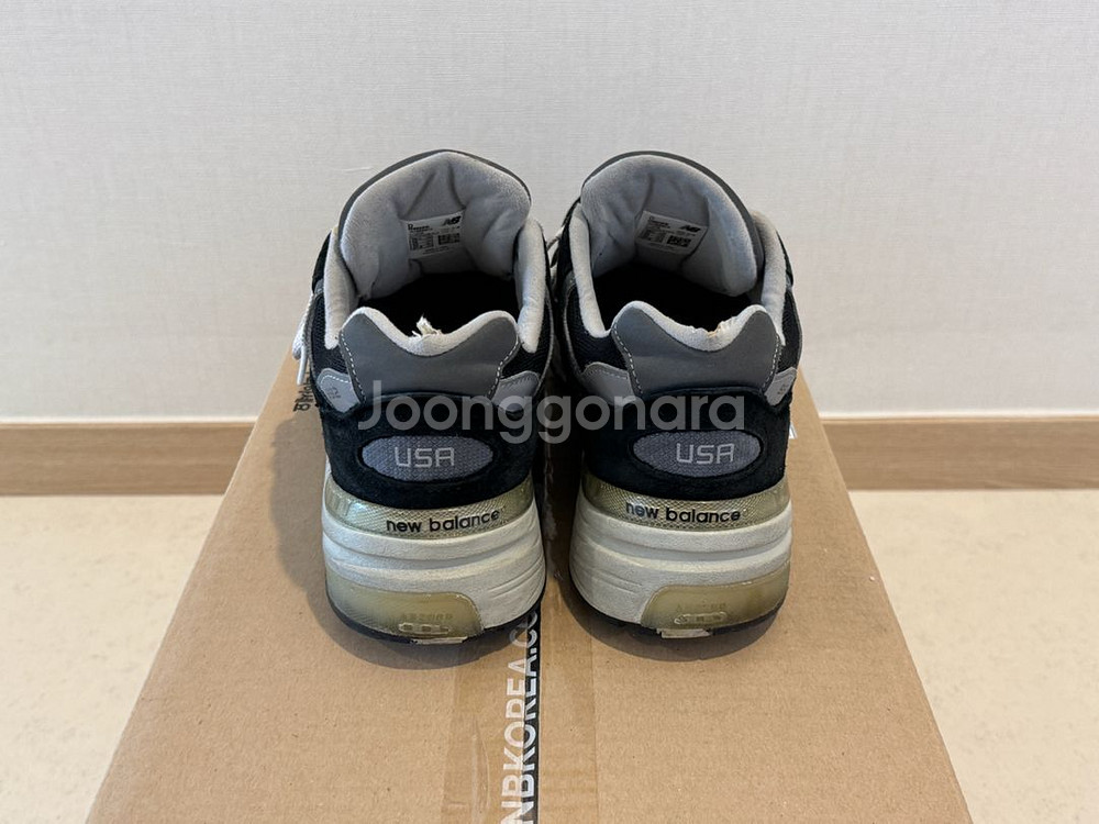 뉴발란스 992 블랙 USA 275 M992EB--2
