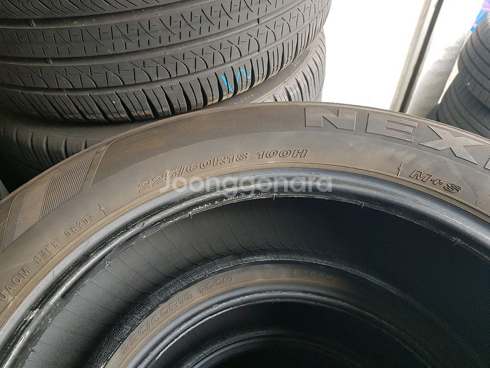 중고타이어 225 60 18 넥센4개 2256018--5