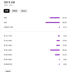 국내 시청자층 10만명 수익 중인 유튜브 채널