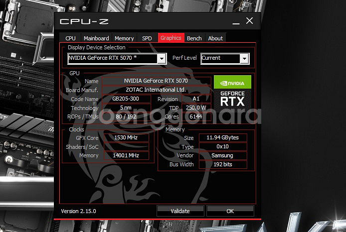 rtx5070 ryzen 78003xd aw2523hf--4