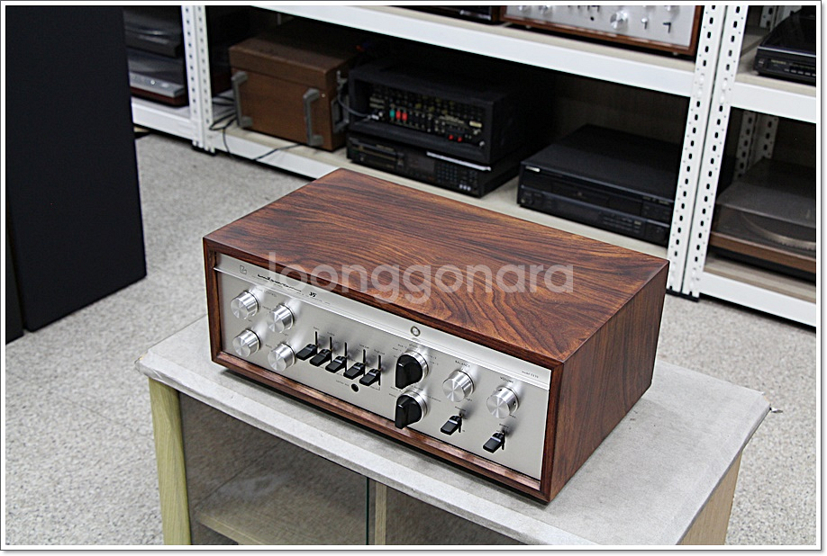 럭스만 A급 명기 진공관 프리앰프 모델 CL35--7
