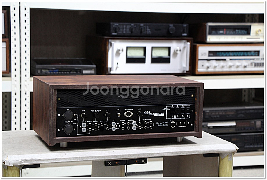럭스만 A급 명기 진공관 프리앰프 모델 CL35--9
