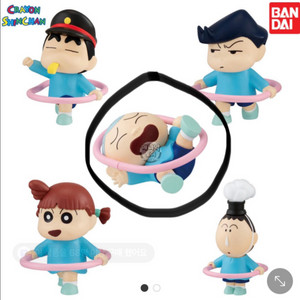(미개봉) 짱구 기차놀이 훈이 가챠 피규어