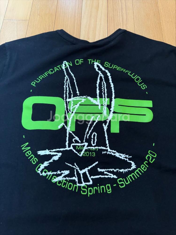 오프화이트 OFF WHITE 버질아블로 티셔츠 티 새상--4