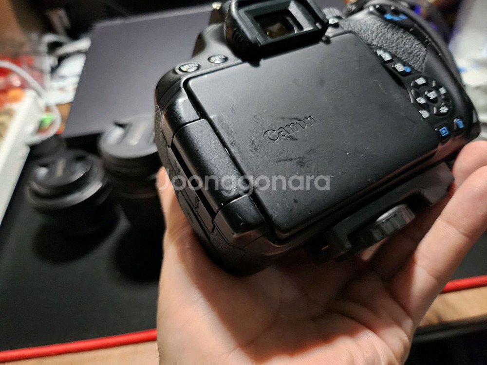 캐논 EOS 650D 카메라와 렌즈 세트 판매합니다---5