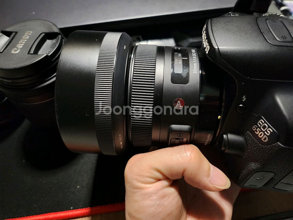 캐논 EOS 650D 카메라와 렌즈 세트 판매합니다---3
