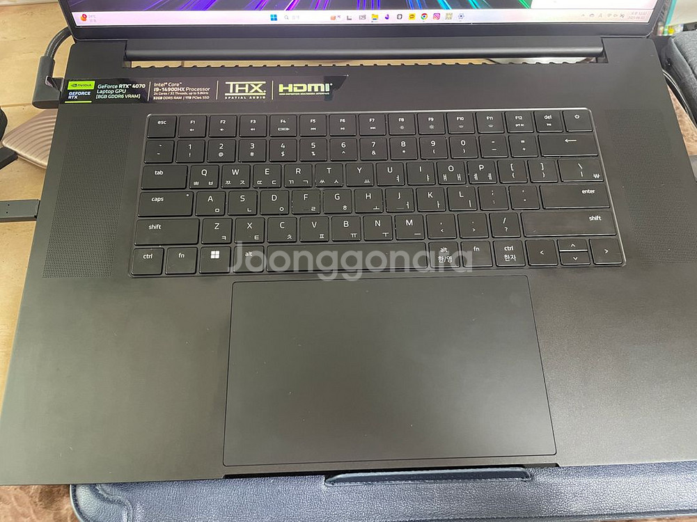 (신품동급) 레이저 블레이드 18 RTX4070 24년--4