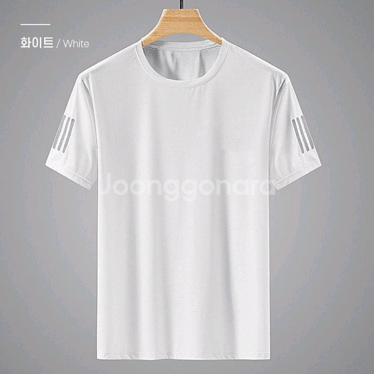 [새상품/무료배송] 남성 냉감 반팔티 2장 세트--2