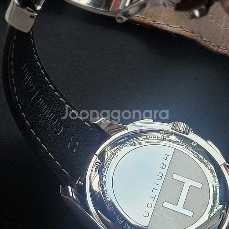 해밀턴 재즈마스터 크로노그래프 쿼츠 42mm--8