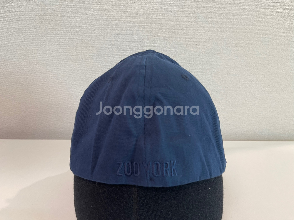 주욕 ZOO YORK 토널 OG 피티드 캡 네이비--3