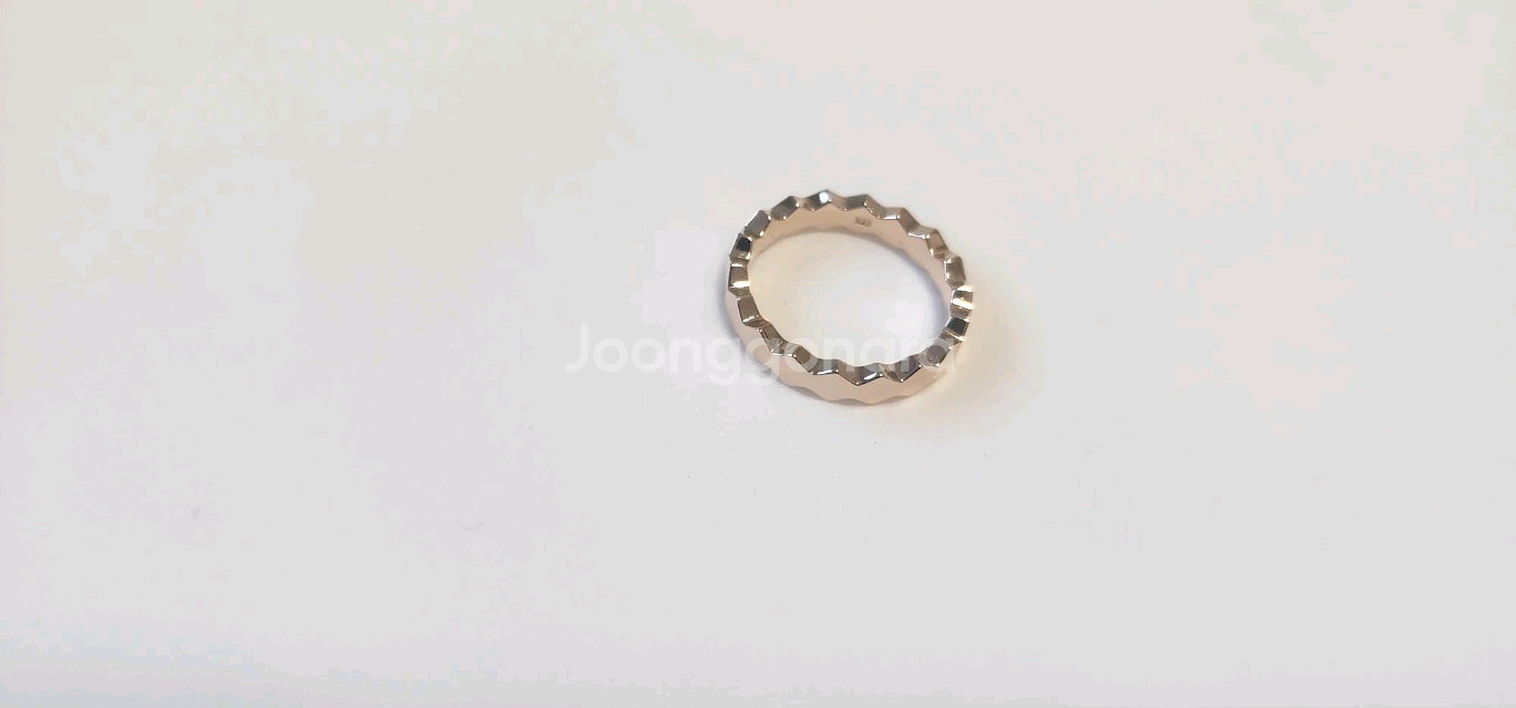 18k 로즈골드 색상 반지--1