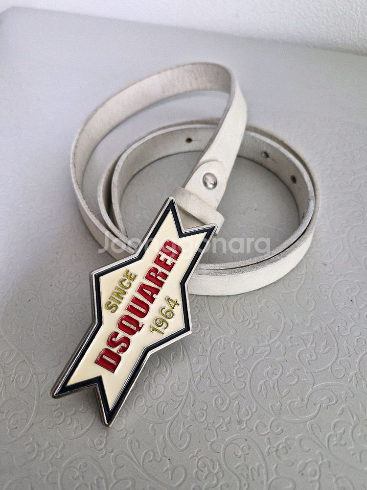 디스퀘어드2 이태리 여성 통가죽벨트 정품--0