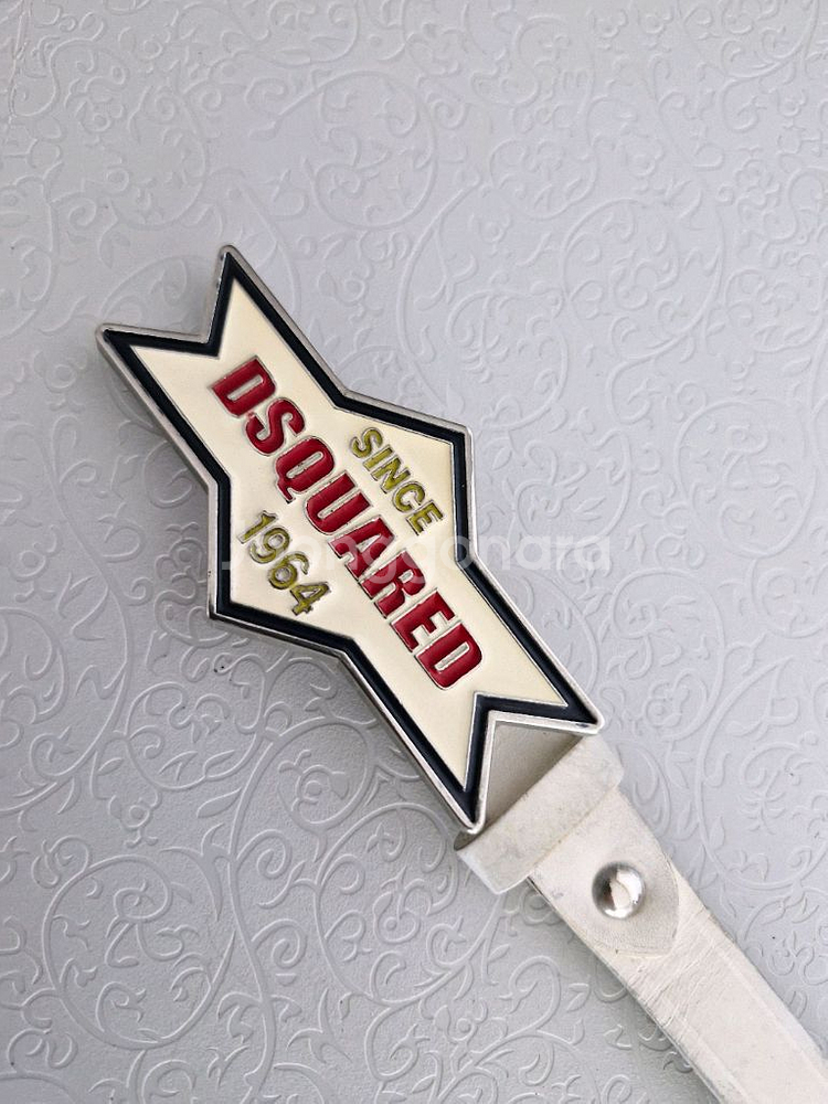 디스퀘어드2 이태리 여성 통가죽벨트 정품--1