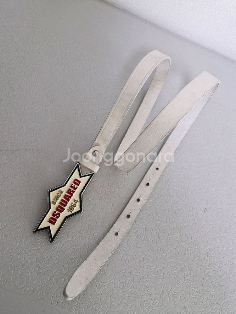 디스퀘어드2 이태리 여성 통가죽벨트 정품--8