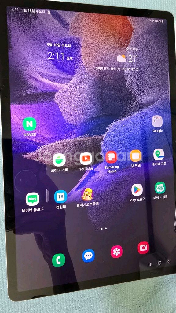 갤럭시탭 s7 fe lte 64g 단품 가격내림--0