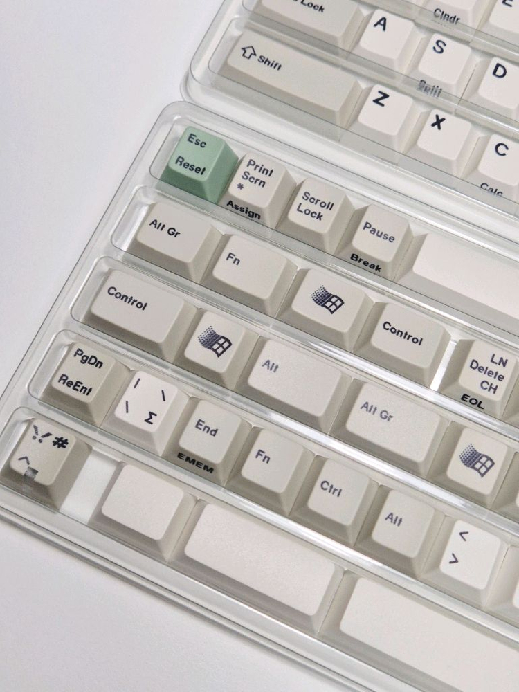 Keyhouse 키하우스 레트로 9009 키보드 키캡 이미지