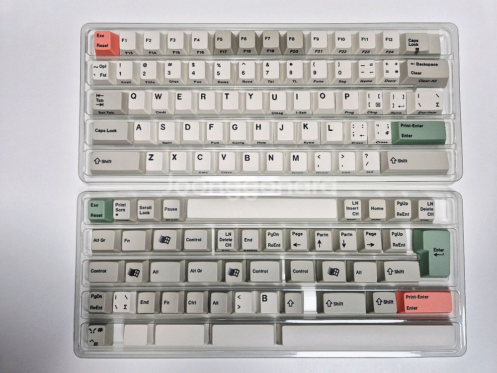 Keyhouse 키하우스 레트로 9009 키보드 키캡--4