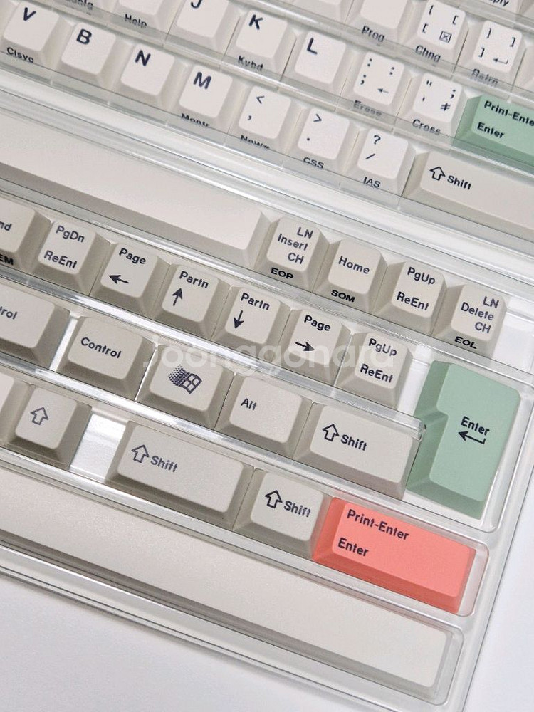 Keyhouse 키하우스 레트로 9009 키보드 키캡--3