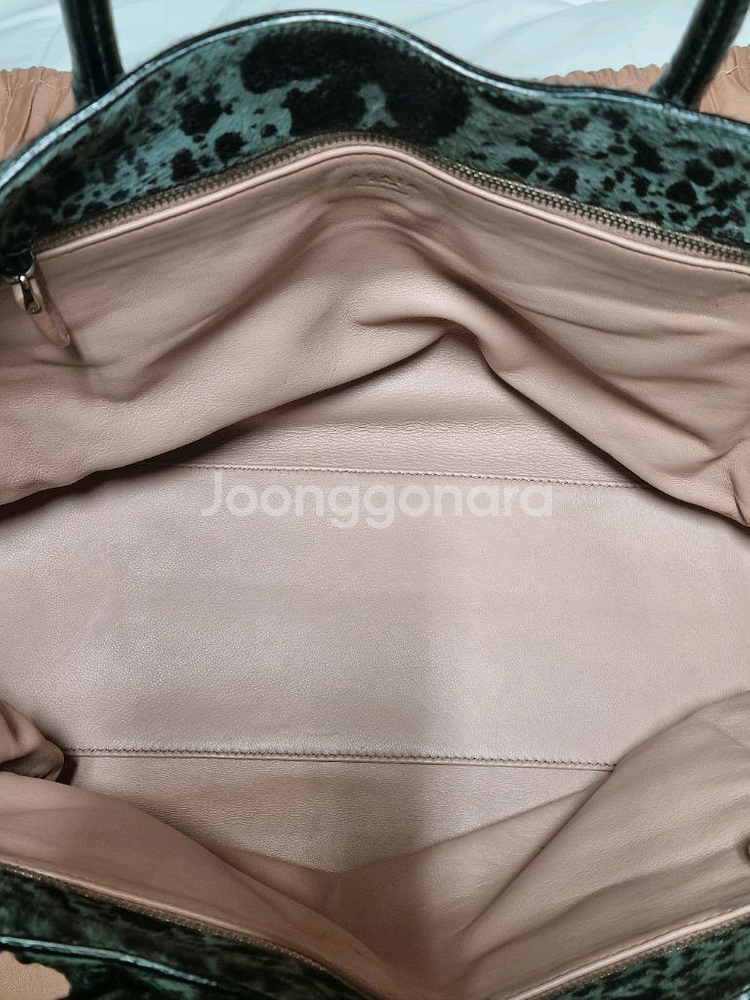 정품 알라이아 송치 토트백 명품가방 (상태 아주 좋음)--6