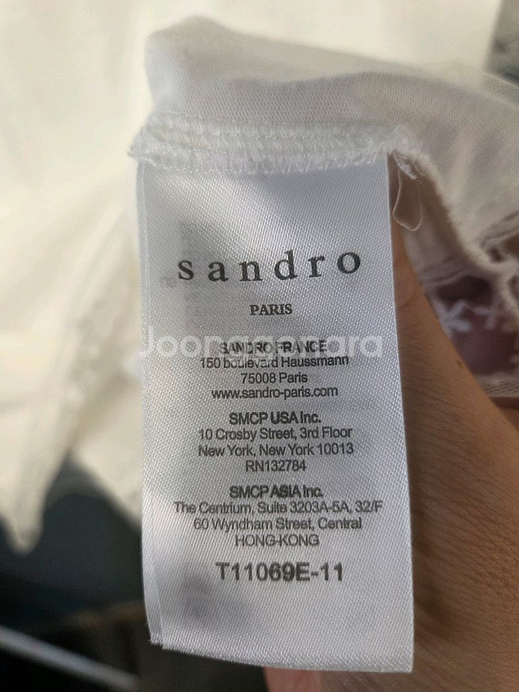 산드로 반팔 (정품)--7