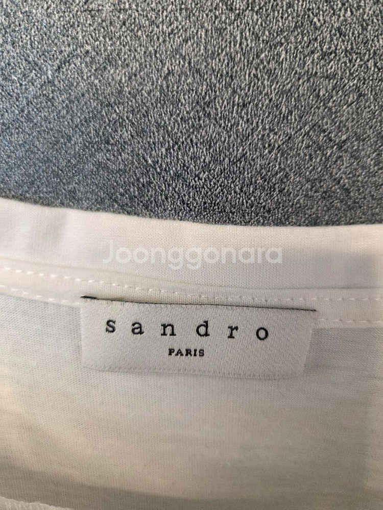 산드로 반팔 (정품)--6