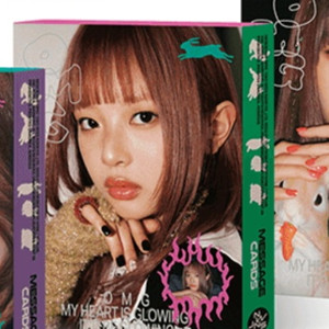뉴진스 미개봉 omg오엠지 하니버전 메세지카드 앨범
