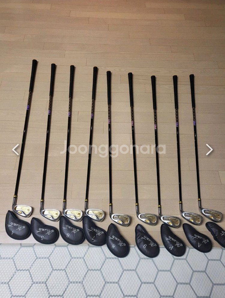 히로마쓰모토 3스타 9아이언셀 골프채세트 남성용--4