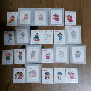 무료배송 짱구3탄 띠부씰 2개 선택 띠부띠부씰