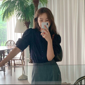 실사첨부O) 메이비베이비 blair 블라우스