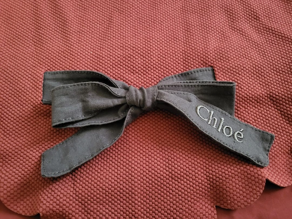[Chloe끌로에] 허리 리본 와인색 수영복_이태리산 이미지
