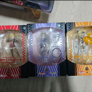타입문 페이트 레이싱 네로,잔다르크.펜드래곤 일괄 피규